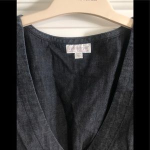 A pea in the pod denim dress M